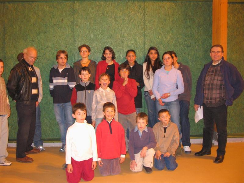 Notre délégation au tournoi du téléthon de Laragne