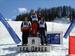 podium dame portette 2006 les orres